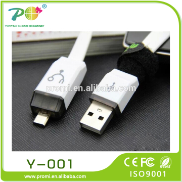 Micro USB 2.0 OTG Y Cable On The Go Adapter Male Micro USB to Female USB for Samusung S6 Edge S4 S3 Android Phone