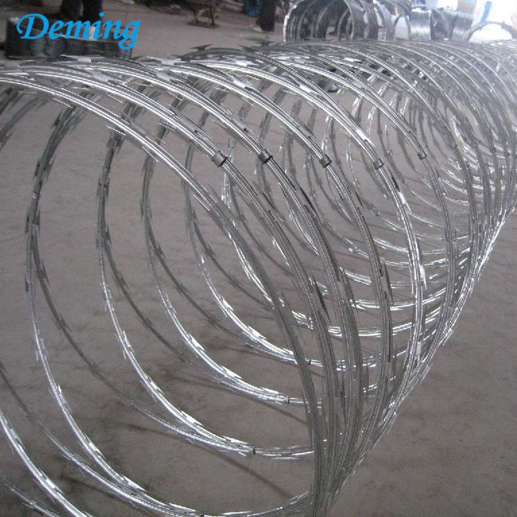 Cheap Price Stainless Steel Concertina Razor Barbed Wire