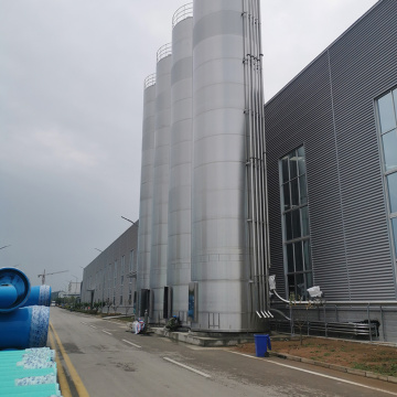 Materias primas a prueba de intemperie silos de almacenamiento al aire libre
