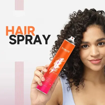OEM ODM Wholesale Hair Spray: Fast Dry, Professional Strong Hold, Naturally Fragrance Hair Styling Spray for Salons & Men