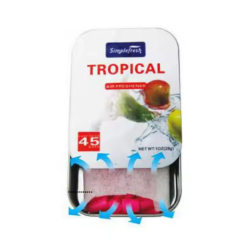 Сплошник лимонного дерева в металлическом олова с логотипом