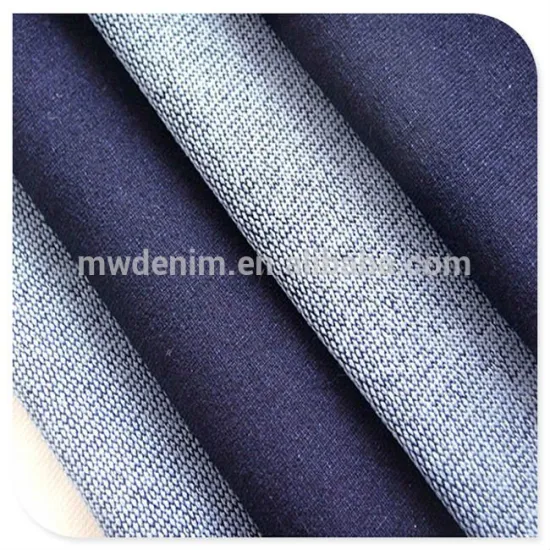 knitted cotton stretch yarn dyed circular knit fabric