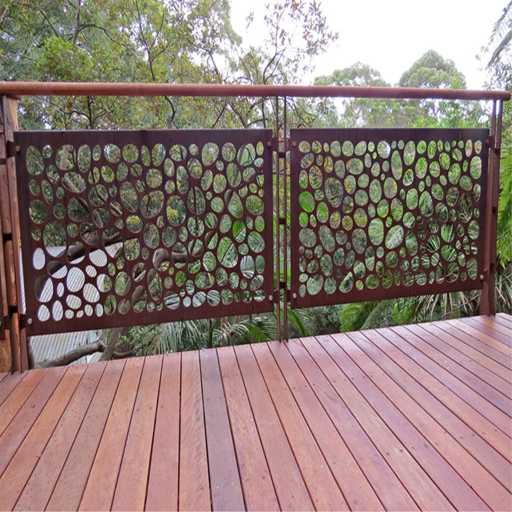 Laser Cut Panels Railing Railing Panel In Laser Cut Nature Designs For