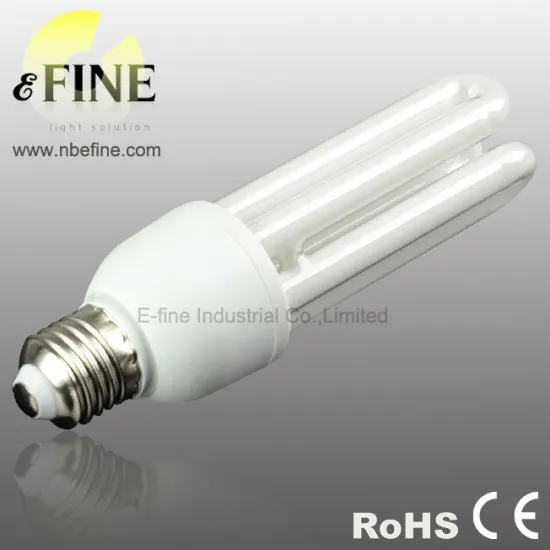 energy saving lamp 3U 25W E27 T4