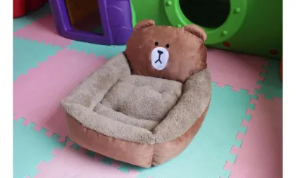 cartoon warm cat litter mattress pet nest