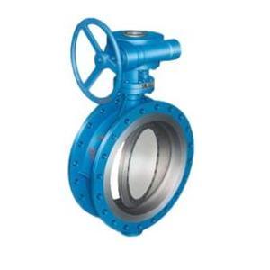 Logam duduk Butterfly Valve Gear operasi