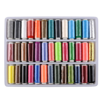 39 Colors/set 200 yards Different Colors Threads Polyester Sewing Thread Spools sets