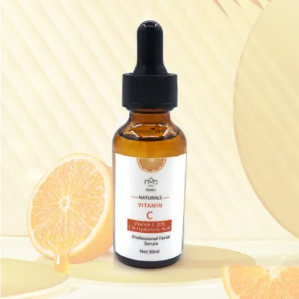 Vitamin C Serum with Hyaluronic Acid - Anti-Aging Facial Essence for Skincare