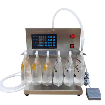 Semi-Automatic Liquid Bag Filling Machine for Beverages and Water