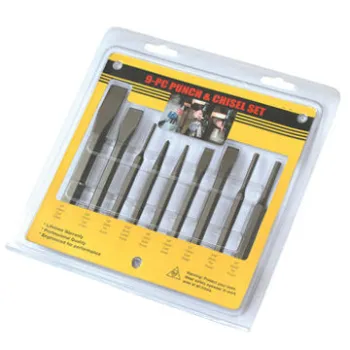 9-piece punch and chisel set, longer life