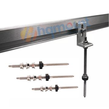 Customized Stainless Steel Bolts, Nuts, and Fasteners for Roof Mounting and Solar Applications