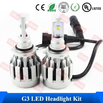 High quality 4000 lumens white high power headlight 40W h7 led
