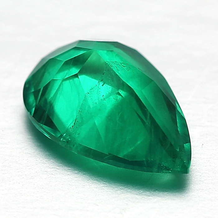 フローラル ジュエリー ラボ エメラルド コロンビア カラー ペアー 7x9