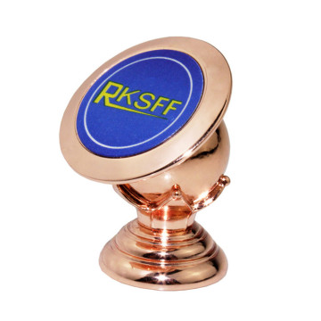 360 Rotating Magnetic Phone Holder Rose Gold
