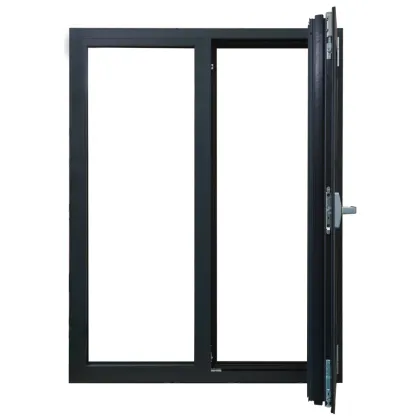 LVDUN Customized Aluminium Clad Wood Passive House Window