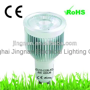 diameter 35mm gu10 led spot light 6w