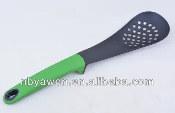 Dinnerware TPR Nylon Slotted Spoon