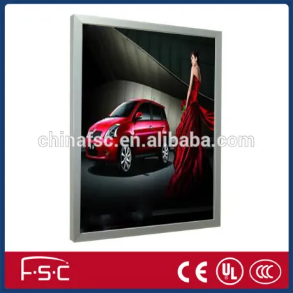 Fabric light box forever 21th century led sanp open aluminum alloy