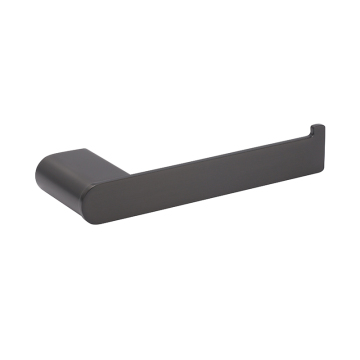 Stainless Steel Matte Black Toilet Paper Holder - Wholesale Family Hotel Luxury Bathroom Accessories