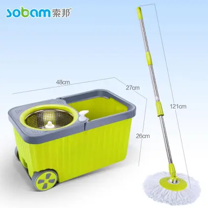 Spin Mop For Magic 360 Spin Easy Mop With Wheels