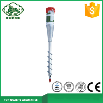 Ground with Galvanized Bolt Pile