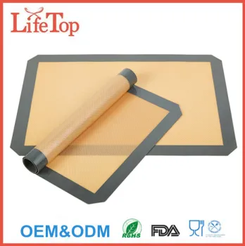 FDA/LFGB Approved Heat Resistant Silicone Baking Mats
