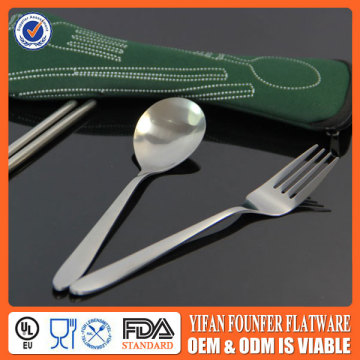 Camping travel cutlery(fork chopstick spoon or knife) flatware