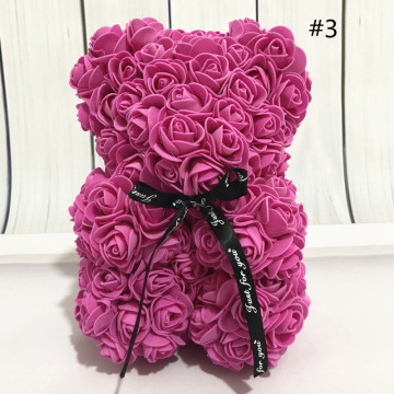 Bestselling Romantic Rose Teddy Bear with LED Lights - Perfect Valentine's Day Gift for Girls