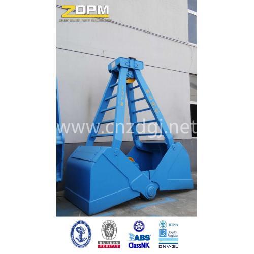 Mechanical Double Rope grab bucket for lifting