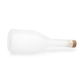 Langhals gefrostete Glasweinflaschen mit Korken