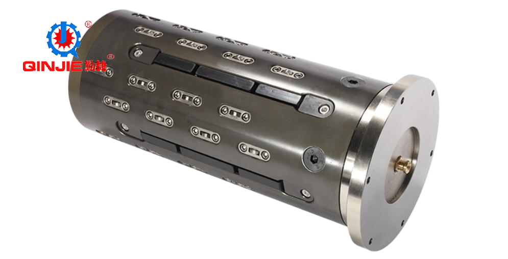 Eixo pneumático de alumínio de 6 polegadas com polia