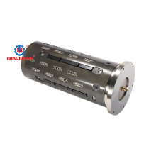 Eixo pneumático de alumínio de 6 polegadas com polia