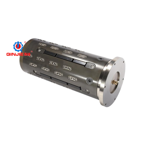 Eje neumático de aluminio de 6 pulgadas con polea