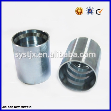 High quality carbon steel R12 hydraulic hose ferrule