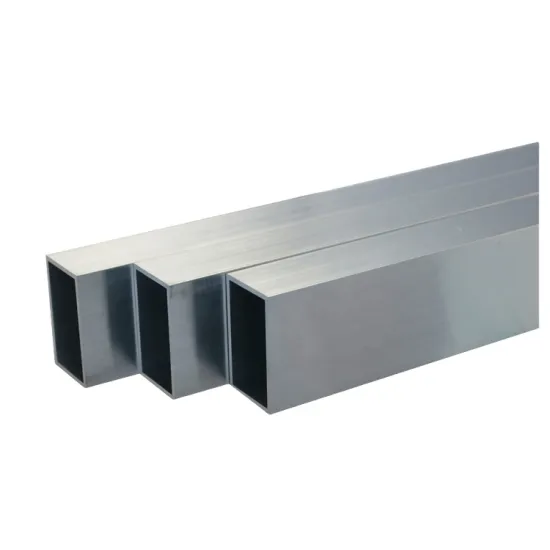 Custom Aluminum Profiles 6063 Aluminum Alloy Square Tube Hollow Pipe
