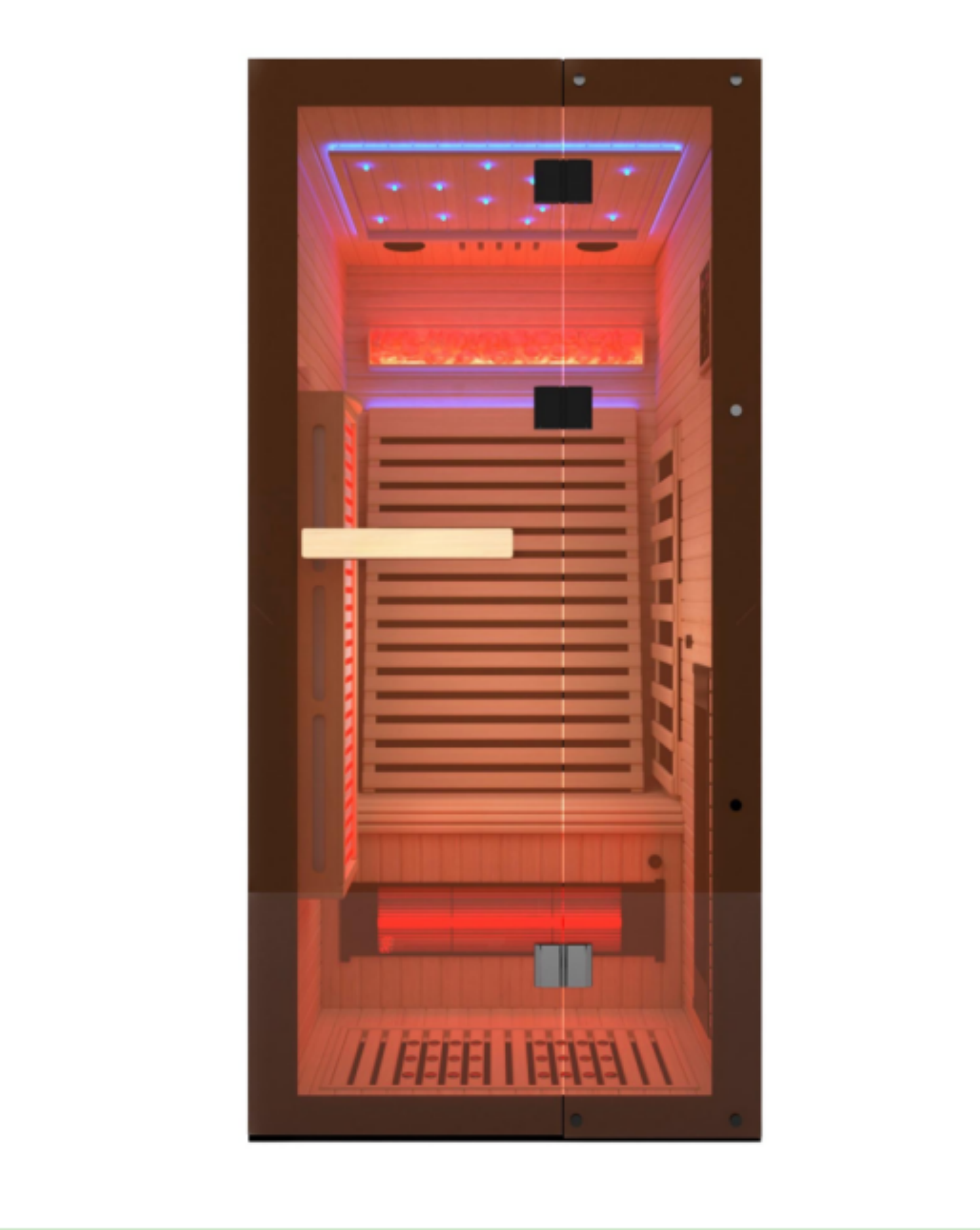 Canadian Hemlock Far Infrared Sauna Room 1 Person