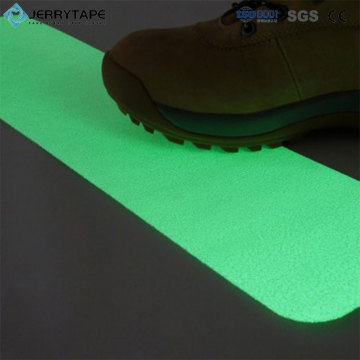 Anti Slip Safety Grip Tape Green Glowing In The Dark