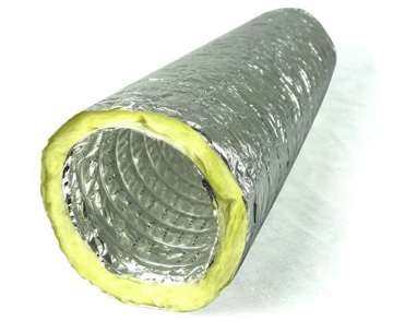 Conduits isolés flexibles de 75 mm à 24 pouces pour l'air chaud