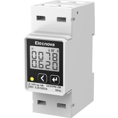 Certificado médio Din-Rail Digital Energy KWH METER RS485