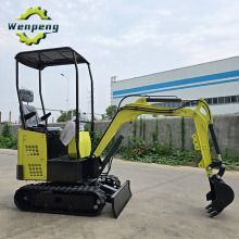 360 Degree Rotation 1 Ton Garden Mini Excavator