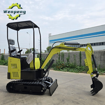 360 Degree Rotation 1 Ton Garden Mini Excavator