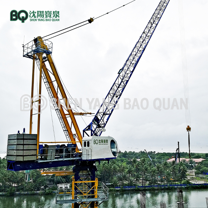 10t Luffing Tower Crane