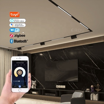ERDU Tuya WiFi Smart Home Track Light Rail COB Spotlight