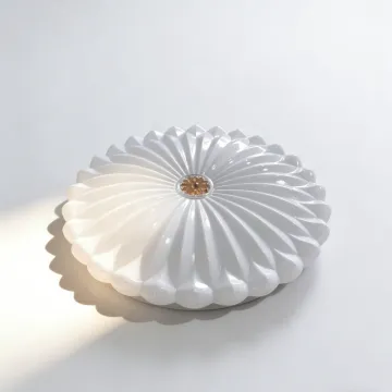 Ceiling fixture with evenly spread light