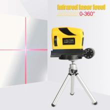 High Precision Laser Level Instrument Meter 0-360 Degree Scribe Point/Line/Cross Horizontal/Vertical Measuring Tool