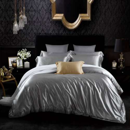 Fashion Luxury Silk Satin Bedding Set