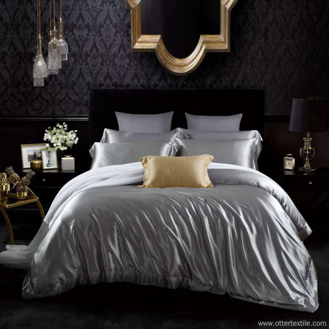 Fashion Luxury Silk Satin Bedding Set