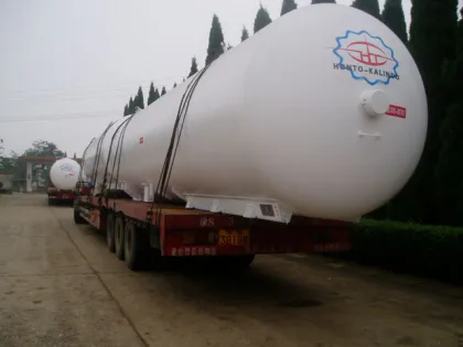 Price of 50m³ 20 Ton MT Horizontal Bullet LPG Propane Storage Tank