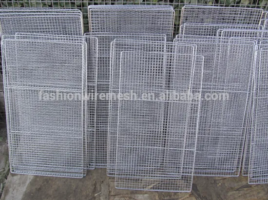 SS304 Crimped Barbecue Wire Mesh