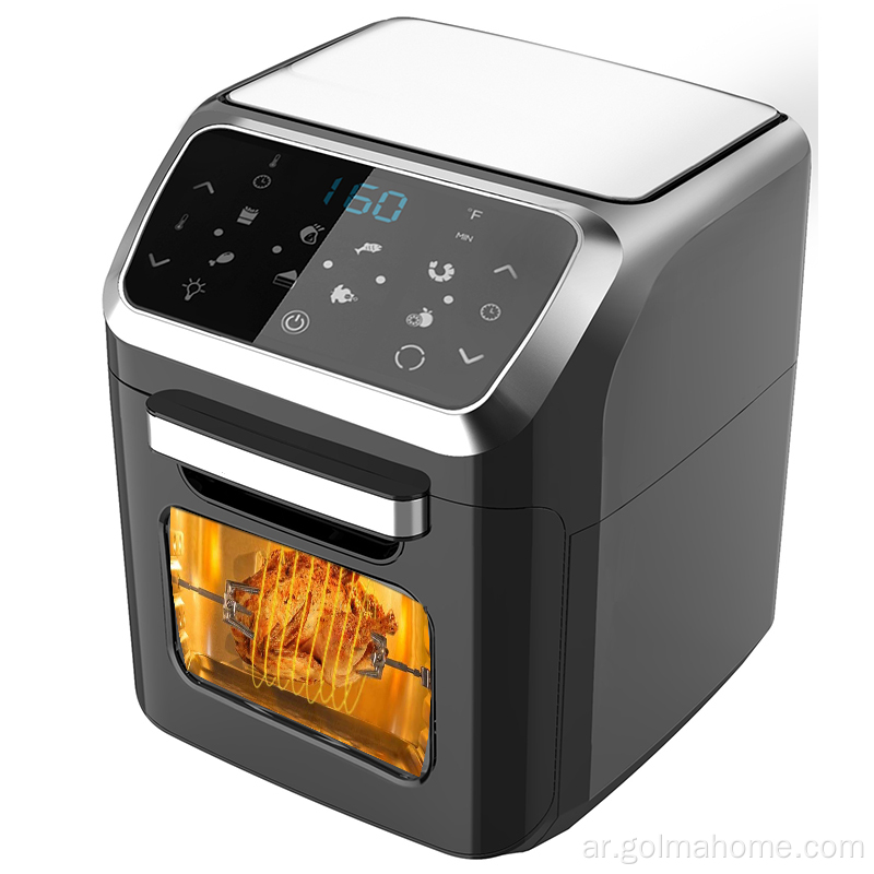 المقلاة الهوائية الجديدة SS Cover Air Fryer Oven Multi-Function Super-Heater